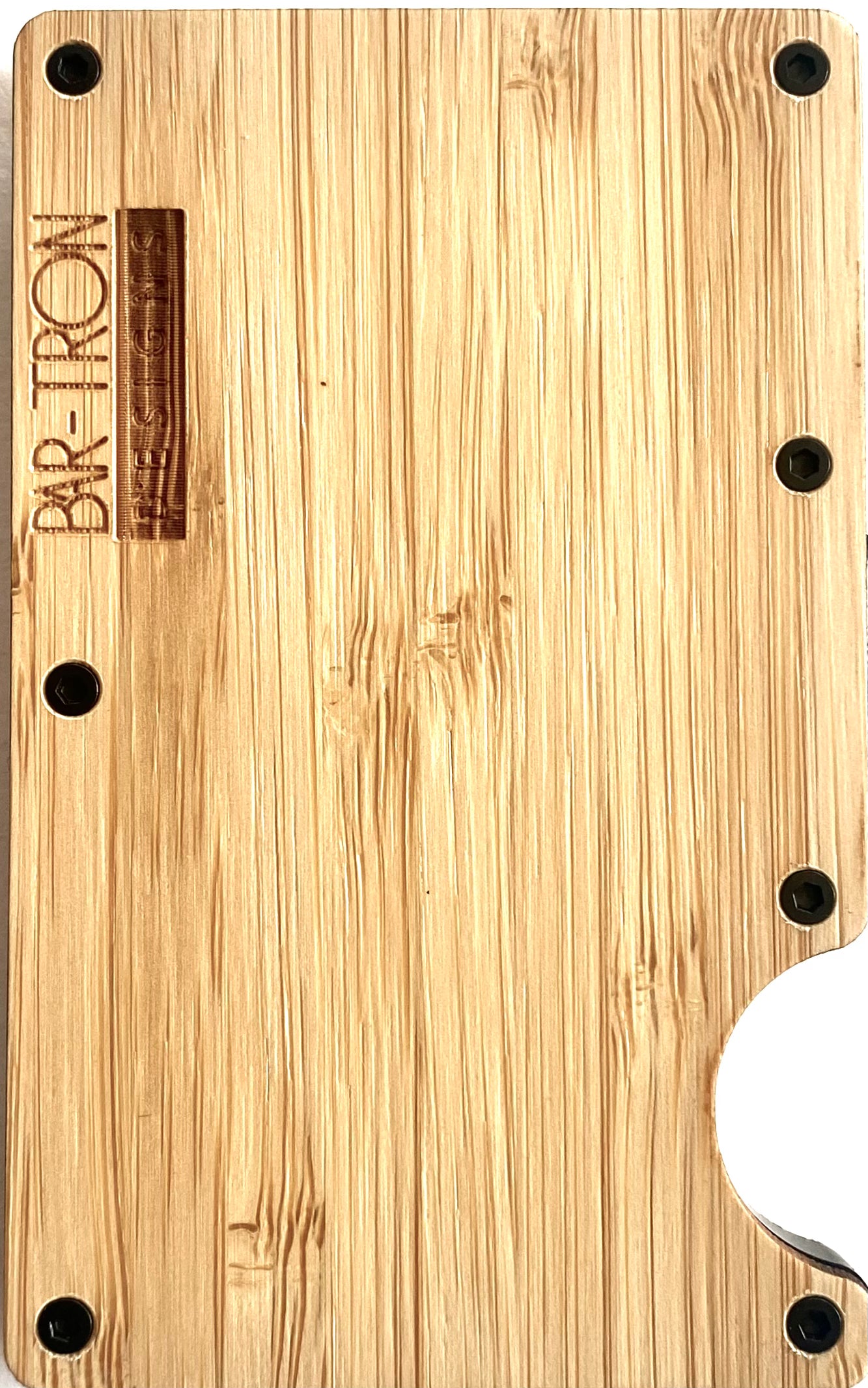Minimalist Wallet Real Bamboo