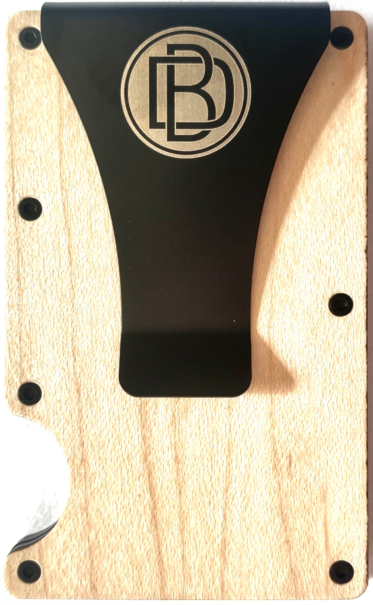 Minimalist Wallet Real Beech Wood