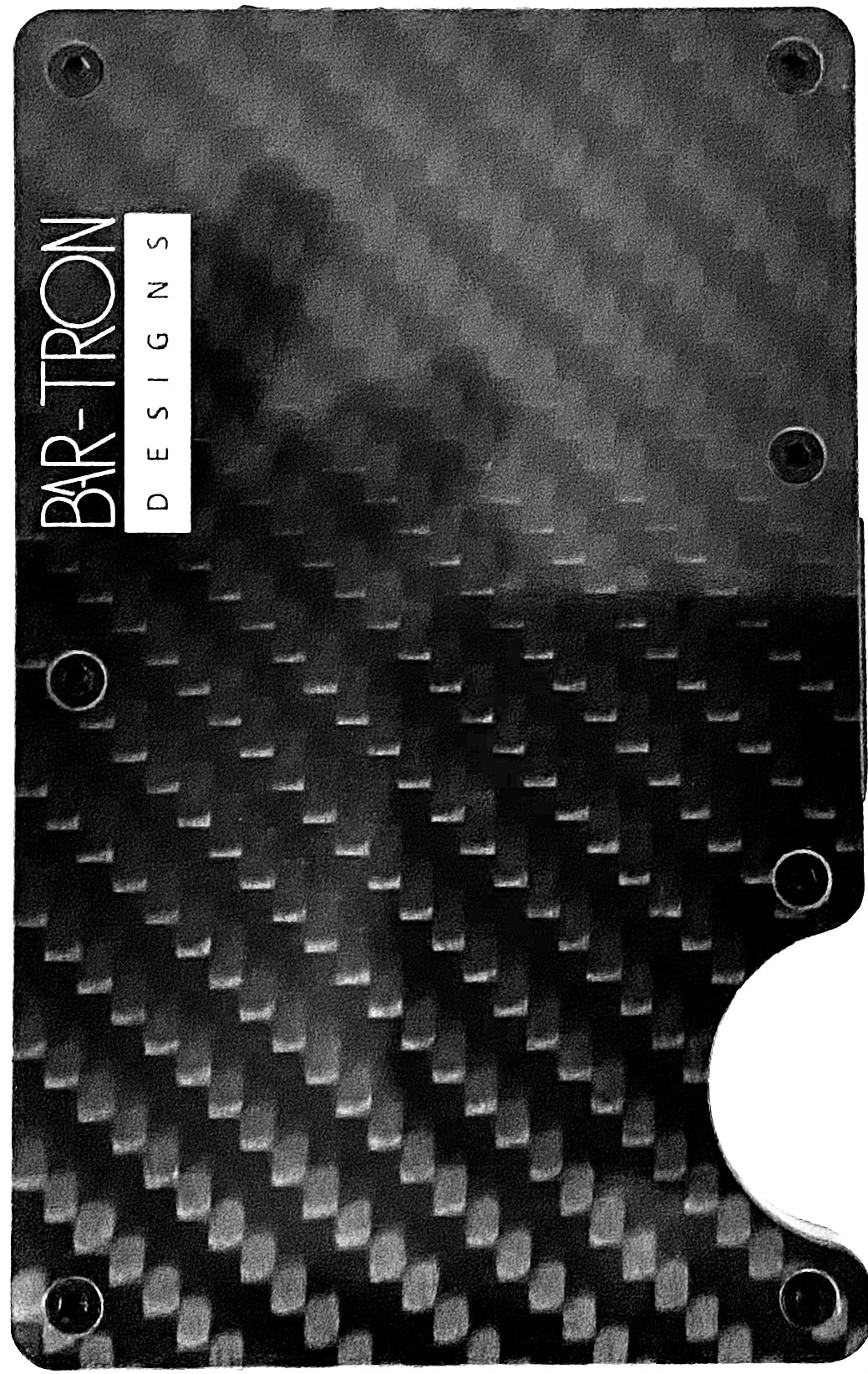 Minimalist Carbon Fiber Wallet Black