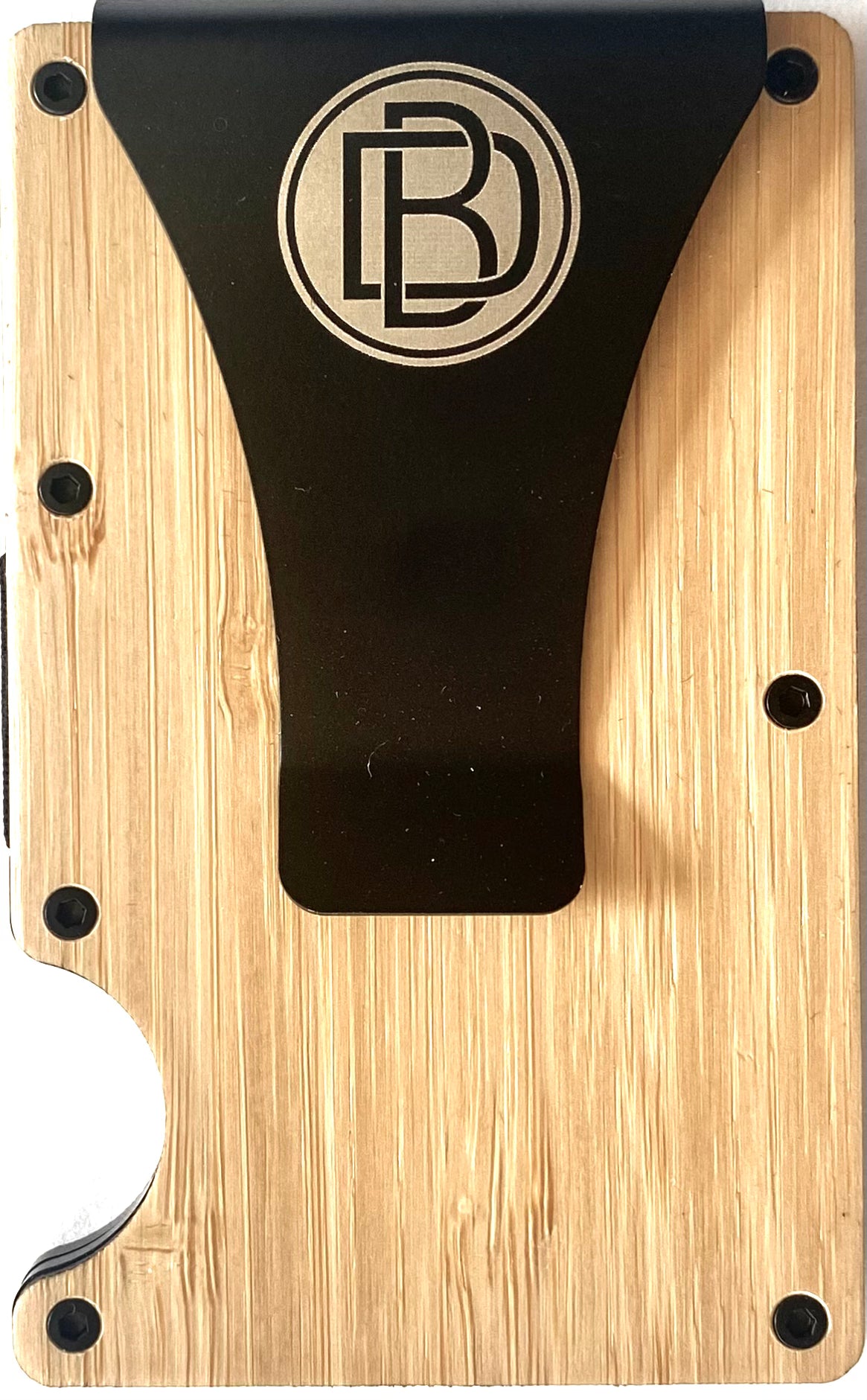 Minimalist Wallet Real Bamboo